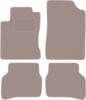 Dywaniki welurowe w kolorze beżowym: Mazda MX-3 coupe (1991-1998)
