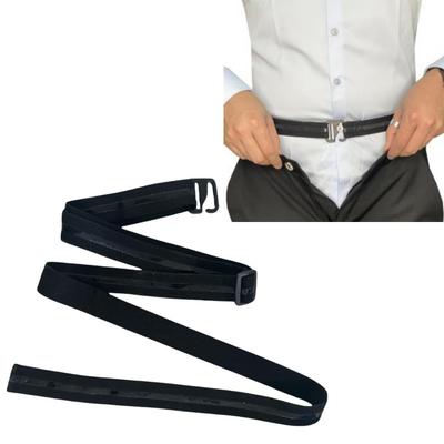 [YOSHICA] Inner Belt, Shirt Prevents Slipping, Elastic, Sports Shirt Garter, Prevents Riding Up and Slipping Down, One-Touch, Golf, Men's and