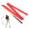 Alomejor Golf Swing Trainer: Visualize your swing path with a ribbon-attached club swing stick. Indoor and outdoor use. Improves rhythm and accuracy.