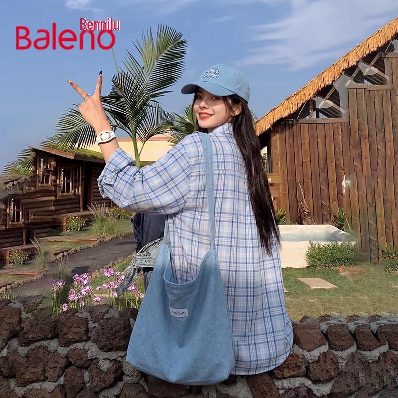 Женская клетчатая рубашка-куртка Baleno S