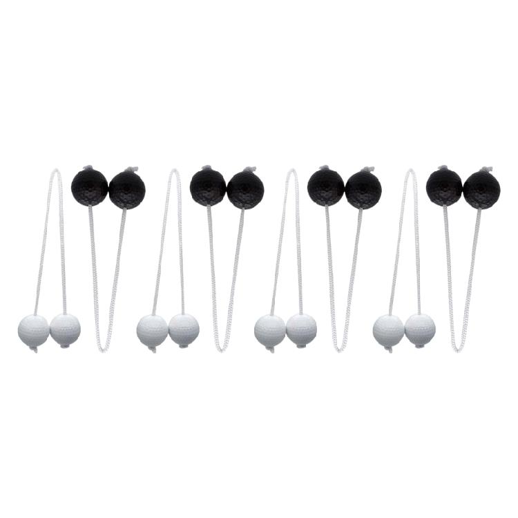 

8Pcs Outdoor Lawn Yard Golf Throwing Ball Ladders Toss Game Ball Replacement Hard Golf Training Ball Enduring
