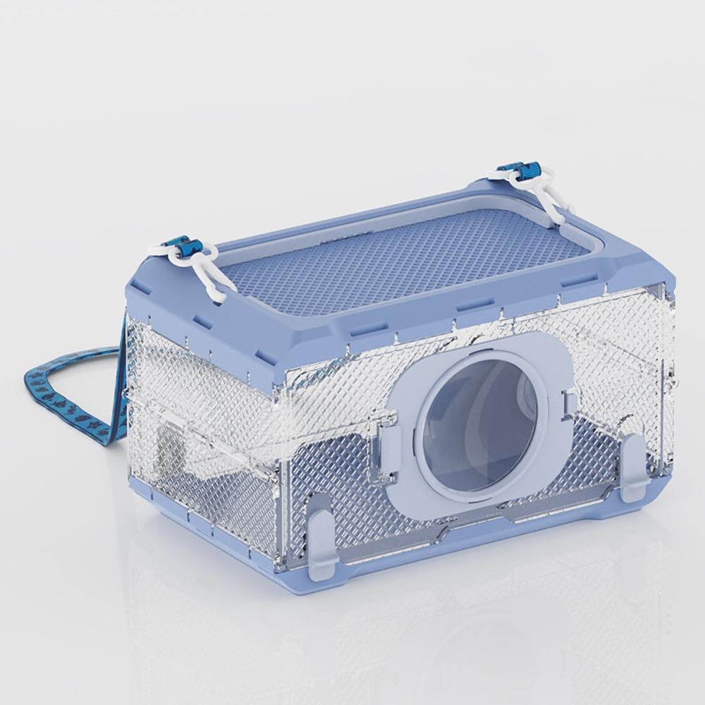 Waterproof Portable Hamster Cage Transparent Pet Observation Box Kindergarten Science Toy