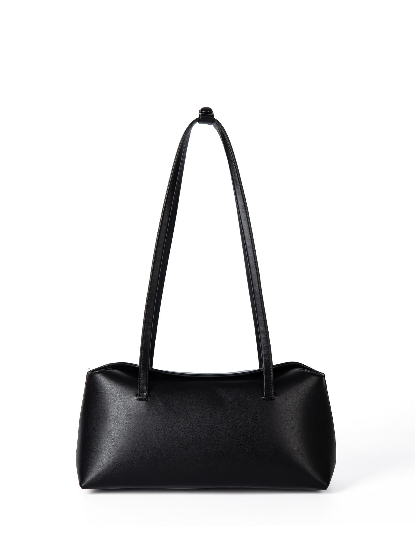 Advanced Texture Retro Versatile Armpit Bag, Female Niche Design, Trendy Daily Casual Handbag, Shoulder Bag чёрный