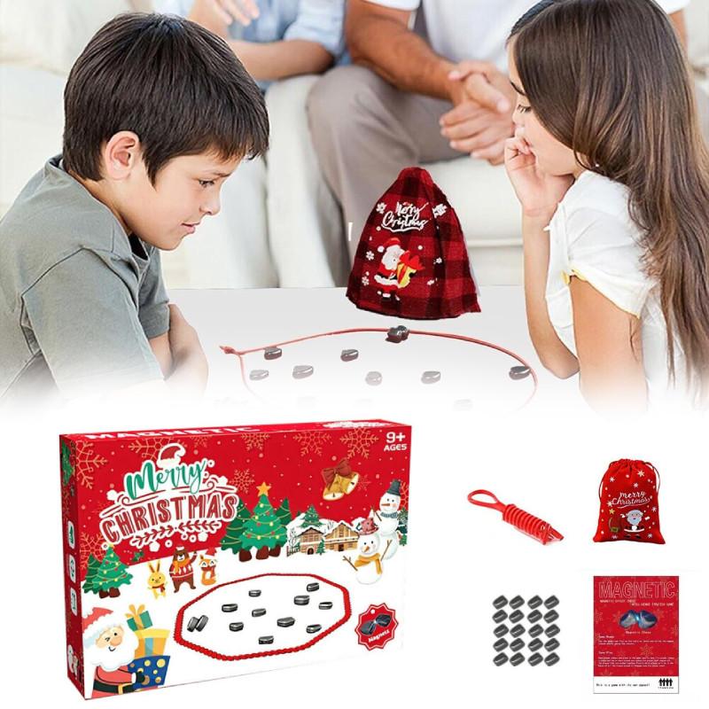 Chess Magnetic Christmas Game 20 Pieces Game Stones Set For Kids Party Gifts