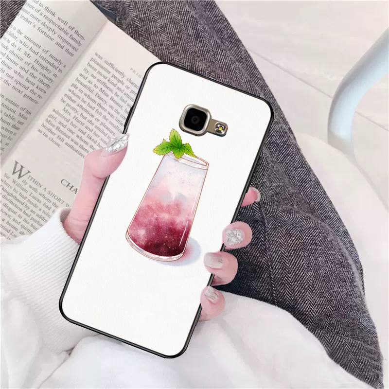 Trinken Abbildung Telefon Fall Für Samsung Galaxy A51 A50 A71 A21s A31 A41 A10 A20 A70 A30 A22 A02s A13 A53 5G Abdeckung Coque