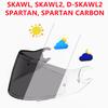 Photochromic Clear Helmet Lens Face Shield Anti-UV Sunscreen HJ26 PISTA K1 HJ20M Z7 Moto Replacement Multiple Models Available