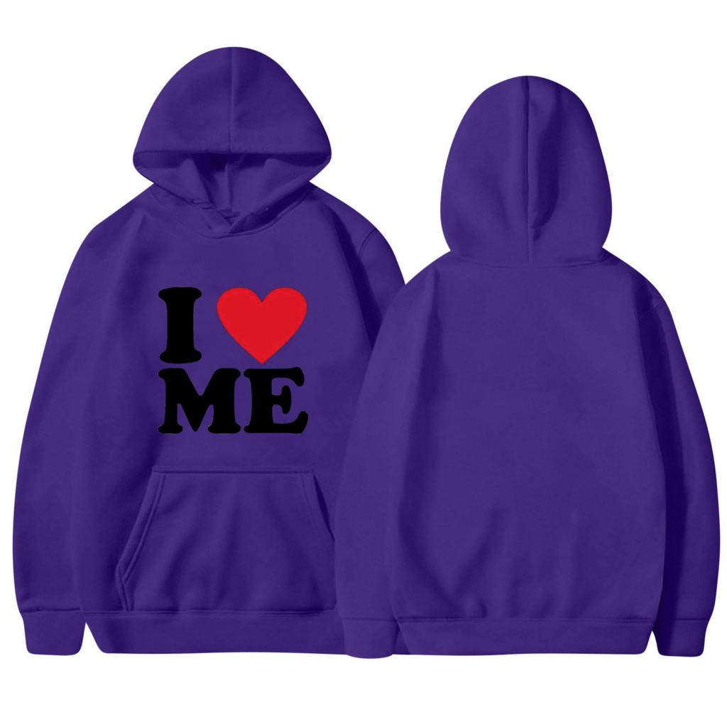 I LOVE MY GIRLFRIEND I Love My Boyfriend Love Casual Loose Pullover Hooded Sweater