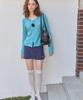 Leteoli Bubble Dot Skirt_2Color