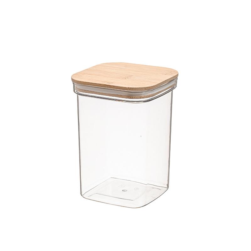 Transparente Labubu Displaybox Staub Bambus und Holz Hochtransparent Tide Play Moe Maserung Bubble Mart Handpuppenbox Mini Aufbewahrungsbox