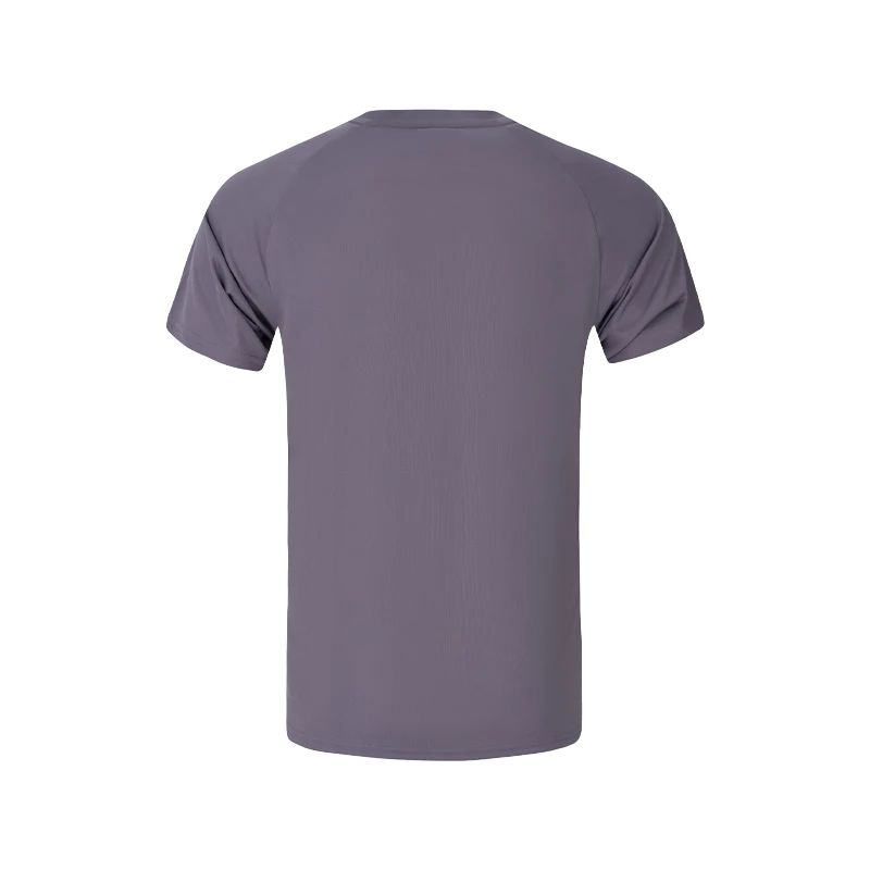 Asics SS25 Fashion Breathable Round Neck Short Sleeve T-Shirt Men Tops Gray 2011D046-500