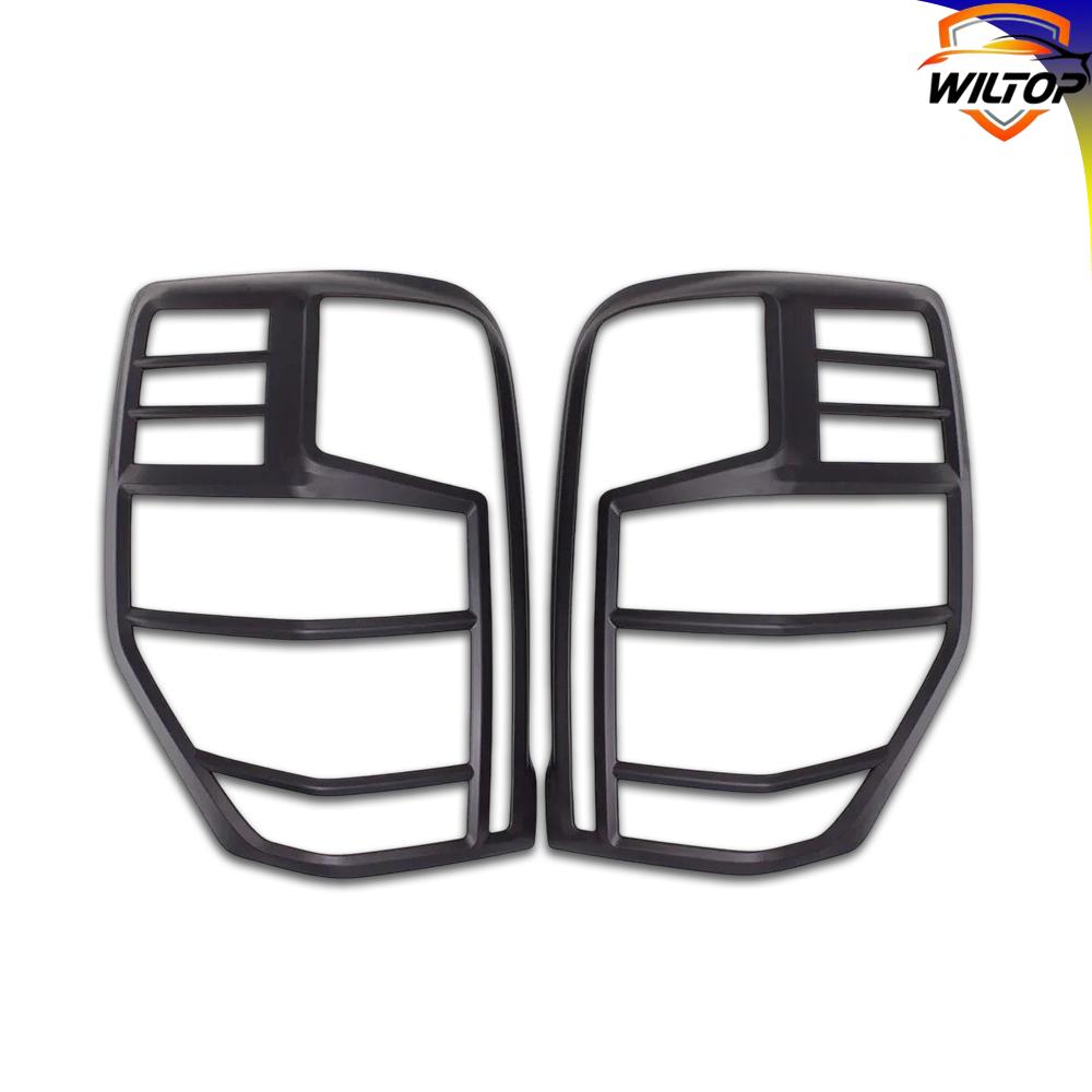 Headlight Tail Light Covers For Mitsubishi L200 Triton 2019-2025 Protector Cover Exterior ABS Lamp Hoods Car Exterior Accessorie