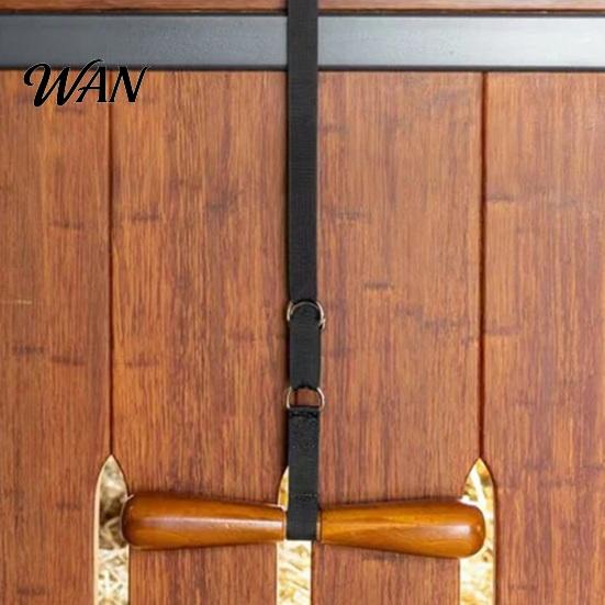 Horse Saddle Rack 1/2Pcs T-Shaped Hanger, Heavy Duty with Hanging Trailer Holder Strap, Space-Saving Stand for Stables, Barns, Shows T-shaped Hanger