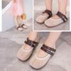 Children's Shoes Korean Girl Princess Shoes Breathable Hollow Net Sandals Children 1-2 Years Old Soft Sole Toddler Shoes