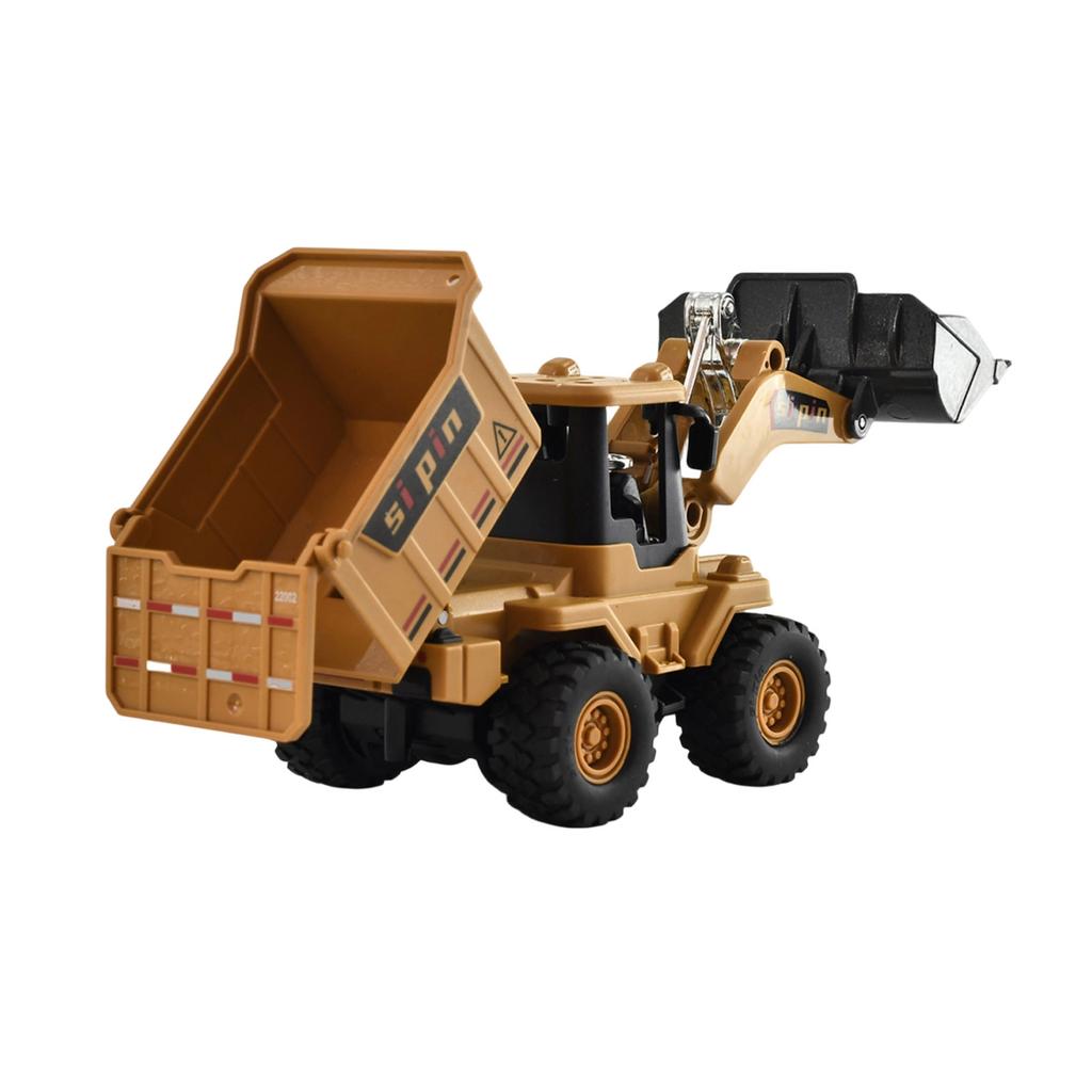 Simulation Alloy Excavator Children's Excavator Engineering Vehicle Toy Boy Baby Bulldozer Toy Car