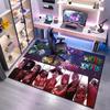 Starring the Japanese Cartoon ONE PIECE Monkey D. Luffy Carpet Is Suitable for Living Room and Bedroom Doormats Office Balcony Decorative Carpet V11