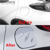 Carbon fiber color Fuel Tank Decorator Cover For toyota C-HR CHR LHD