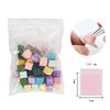 New Mini Nail Art Tofu Block Patting Cotton Non-Stick Hand Multi-Faceted Sponge Nail Tool