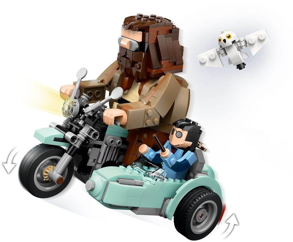 LEGO Harry Potter Constructor – Hagrid and Harry's Motorbike Ride Figure (76443)