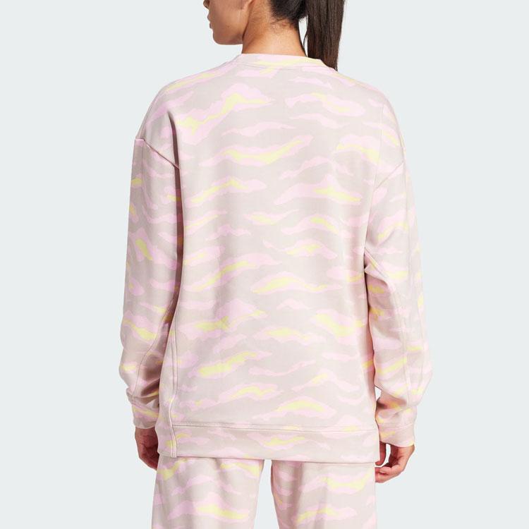 adidas X Stella McCartney Printed Sweatshirt Women Sweatshirt Pink IN3633