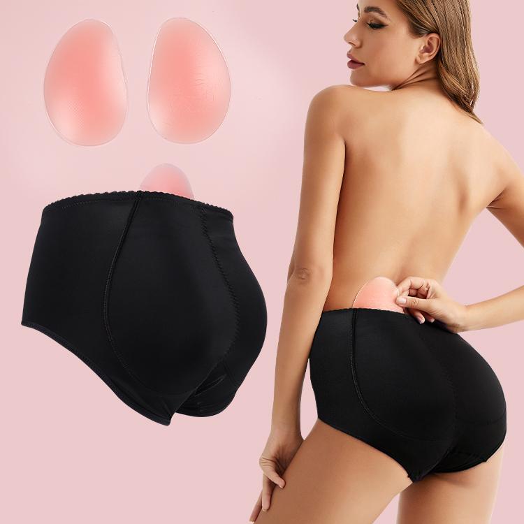 Mutandine Imbottite per Aumento Glutei e Fianchi in Silicone Senza Cuciture Invisibili Senza Adesivi Mutandine Modellanti Materiale in Nylon