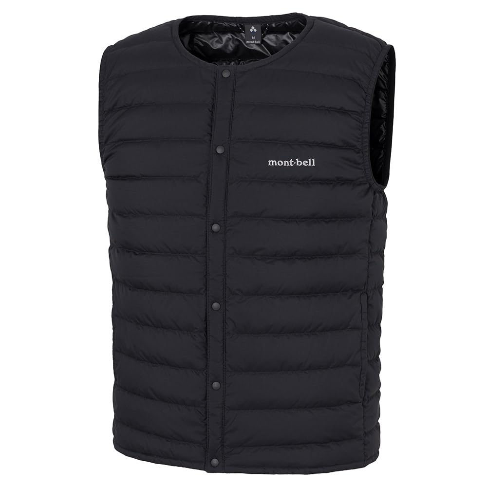

Montbell Superior Down Round Neck Vest Men s, 1101670 Black, Size M
