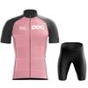 2026 Poc Fahrrad Set Fahrrad Team Kurzarm Trikot Ciclismo Männer Radtrikot Sommer Atmungsaktiv Fahrrad Kleidung Set