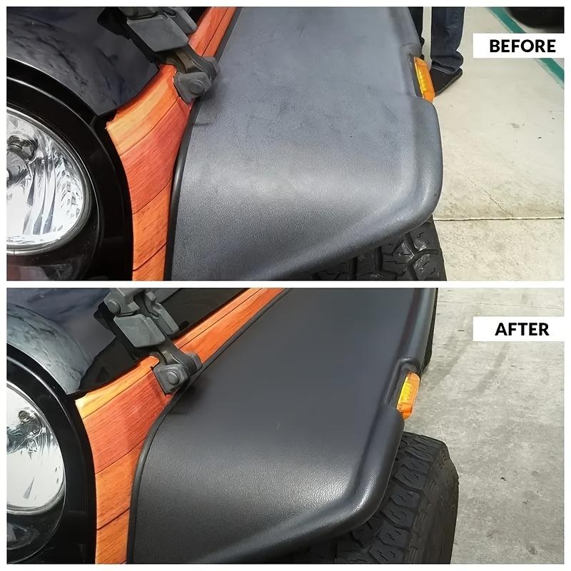 Plastic Repair Paste - Used for Car Scratch Repair and Tire Gloss Repair, Interior Trim and Instrument Panel, Plastic Surface Repair | Anti-aging