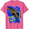 Stealth Fighter Jet Graphic Tshirt Men Casual Crewneck Cotton Print Tee