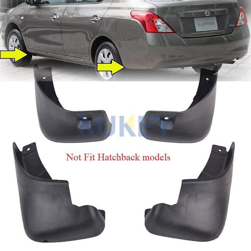 Брызговики Передние + Задние Для NISSAN VERSA SEDAN 2012-2017 2013 2014