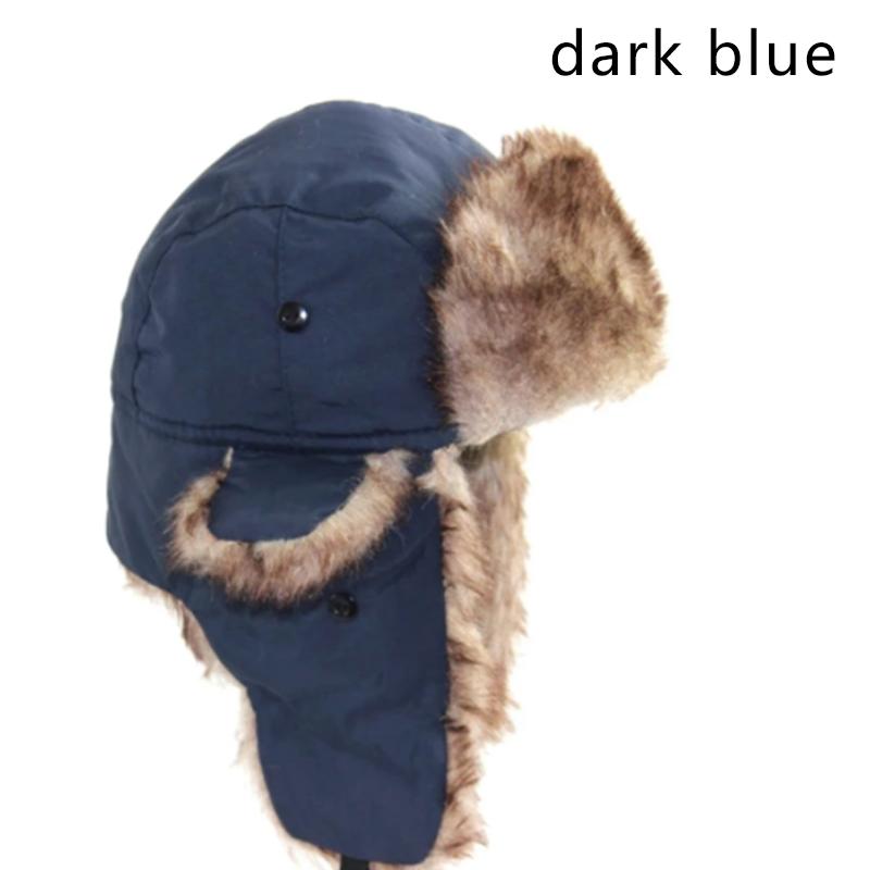 Winter New for Men Tactical Cs Windproof Bomber Earflap Cap Unisex Ushanka Russian Warm Ear Protectors Hats Balaclava Ski Hat