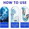 24pcs/box Drain Clog Remover Powerful Cleaning Declogger Sink And Drain Cleaner Pipe Tablets For Bathtub Toilet Bathroom Laundry