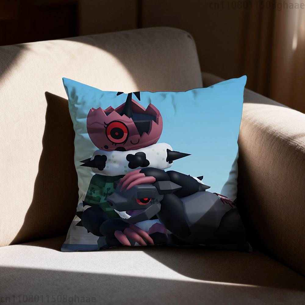 DDandys World Bobette and Coal Pillow Case Pillow Case Living Room Sofa Cushion Cover Suitable For Home Bedroom Room Decoration