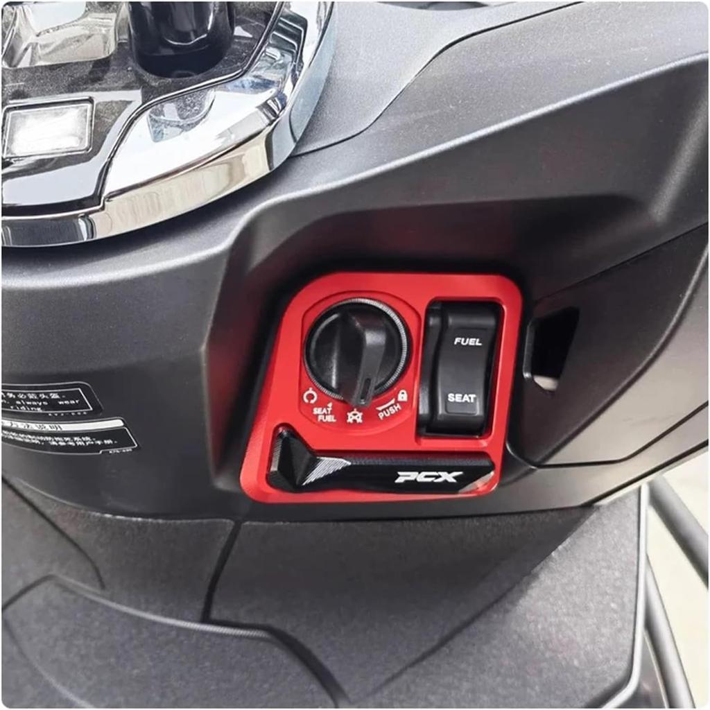 Kemy’s Key Cylinder Cover PCX125 PCX160 Switch Cover Aluminum Smart