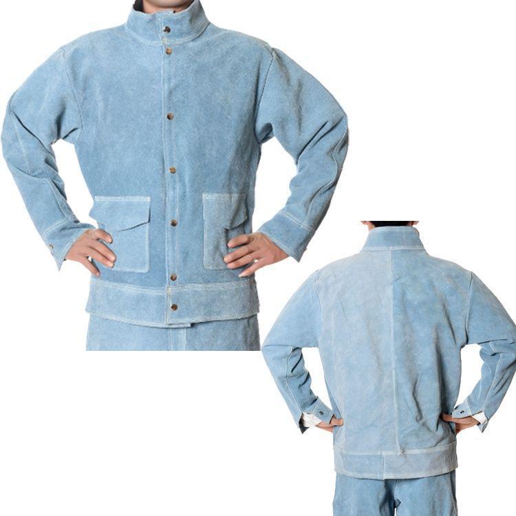 Leather Electric Welding Protective Workwear - Anti-scald Radiation Protection for Welders.
