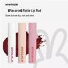 HYNTOOR Black Rabbit Matte Mist Macaron Lipstick – Student-Friendly Lip Gloss