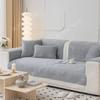 Newly Thicken Sofa Cover for Living Room Non-Slip Sofa Mat Winter Warm Couch Slipcover Protector Soft Sofa Towel Solid Color