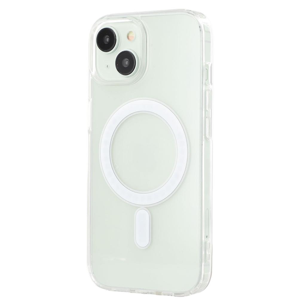 For iPhone 13 Mini/12 Mini Case Compatible with MagSafe TPU+Acrylic Clear Phone Cover