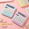 Dopamine Dual-Power Multifunctional Calculator: Stylish, Adorable, and Portable for Office and Desktop Use
