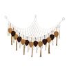 Hand Woven Cotton Rope Net Bag Kids Room Kindergarten Decor Wall Storage Hanging Net Hammock