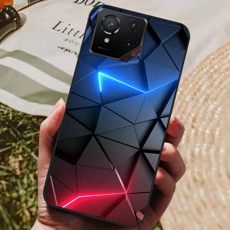 Für Asus ROG Phone 9 Hülle Weiche TPU Silikon Rückseite für Asus ROG Phone 9 5G Handyhüllen ROG9 AI2501 2025 Niedliche Cartoon Capa
