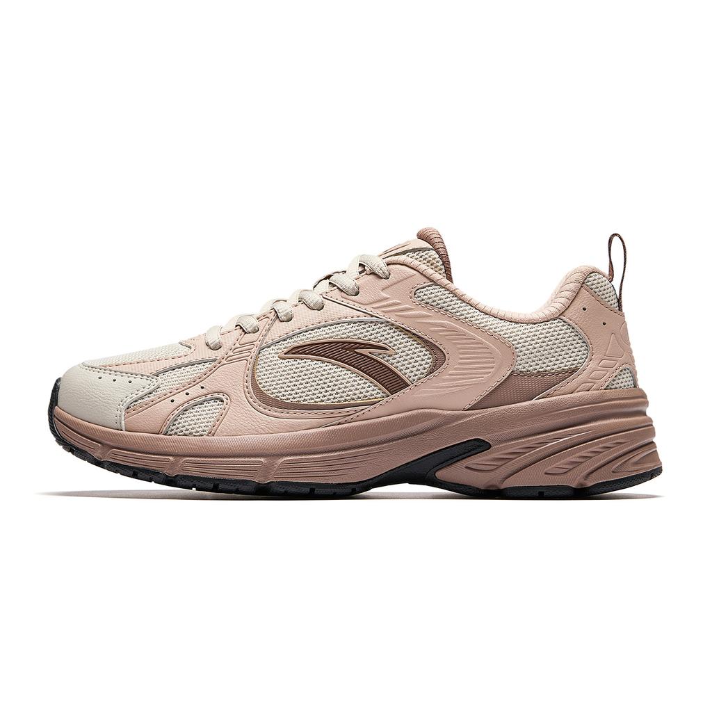 Anta AT804 Millennium Retro Trendy Versatile Lightweight Durable Cushioning Low-Top Lifestyle Casual Shoes Women Sneaker Gray Brown 922548866-4