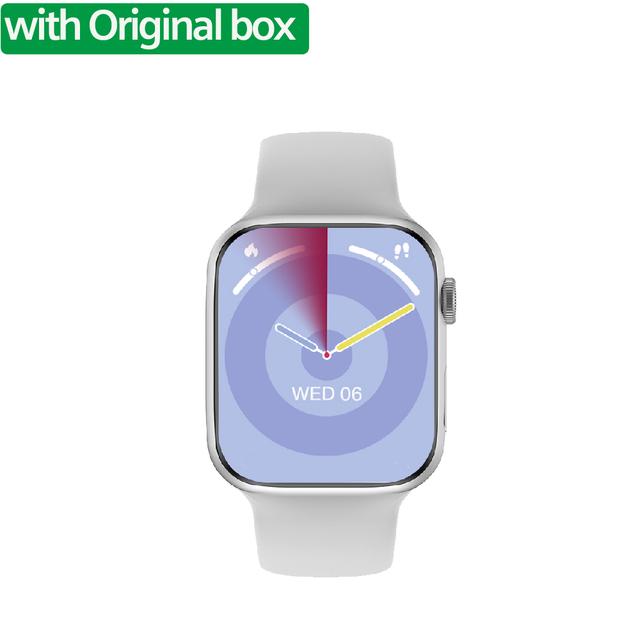 

ChatGPT W29S Смарт-часы AI Watch Face 47 мм 2,01 NFC ECG GPS Tracker Bluetooth Call Sports Smartwatch Women Men серебряный