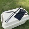 Multifunctional Camping Foldable Cooler Stand Suitcase Rack Trash Bag Bracket for Cooking Hiking Backpacking Camping Travel