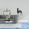 Romantic Greyhound Couple Figurine Statue for Bedroom And Living Room Decor Unique Collectible