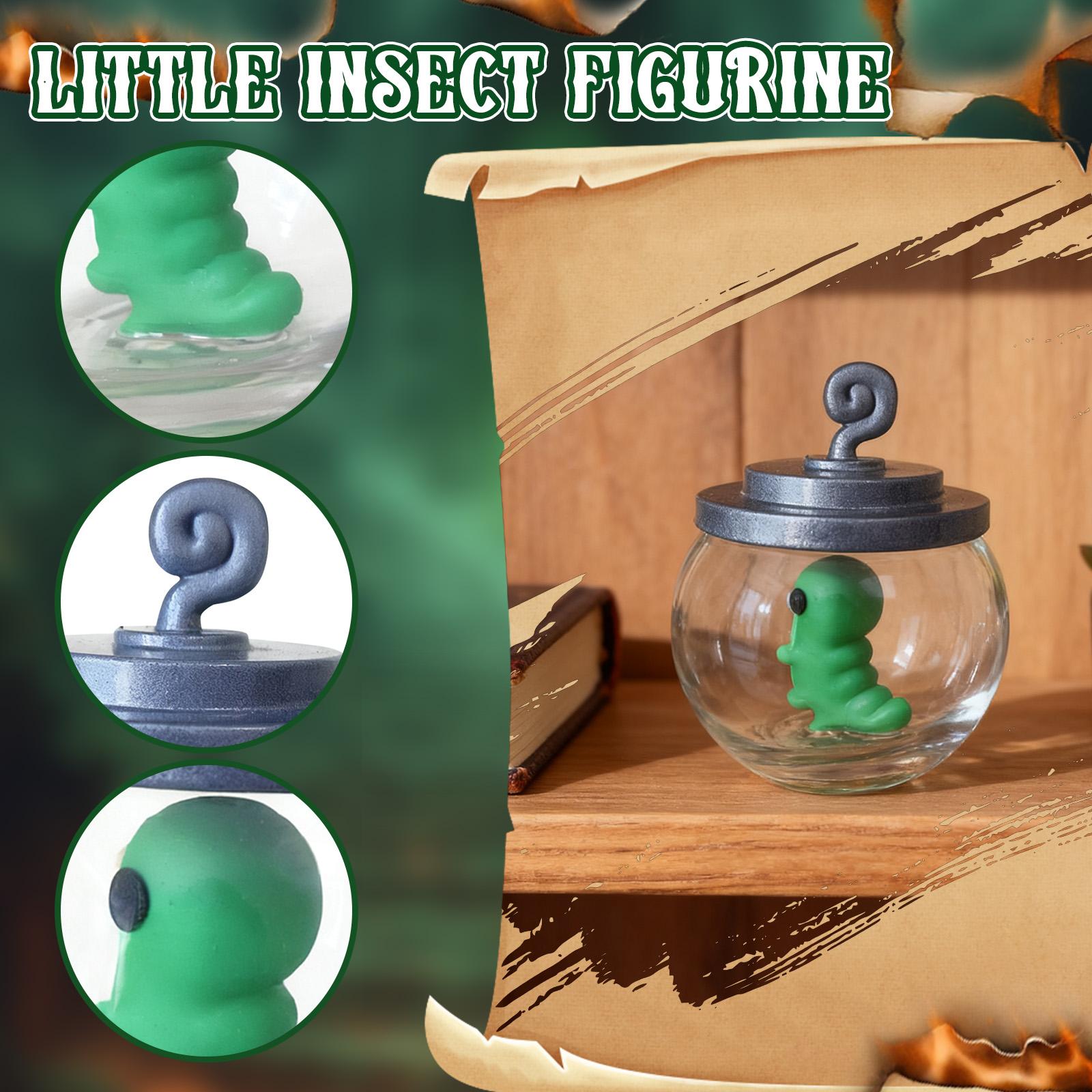 

Смоляная фигурка личинки для игровых энтузиастов. Оригинальный подарок для геймеров One Size белый