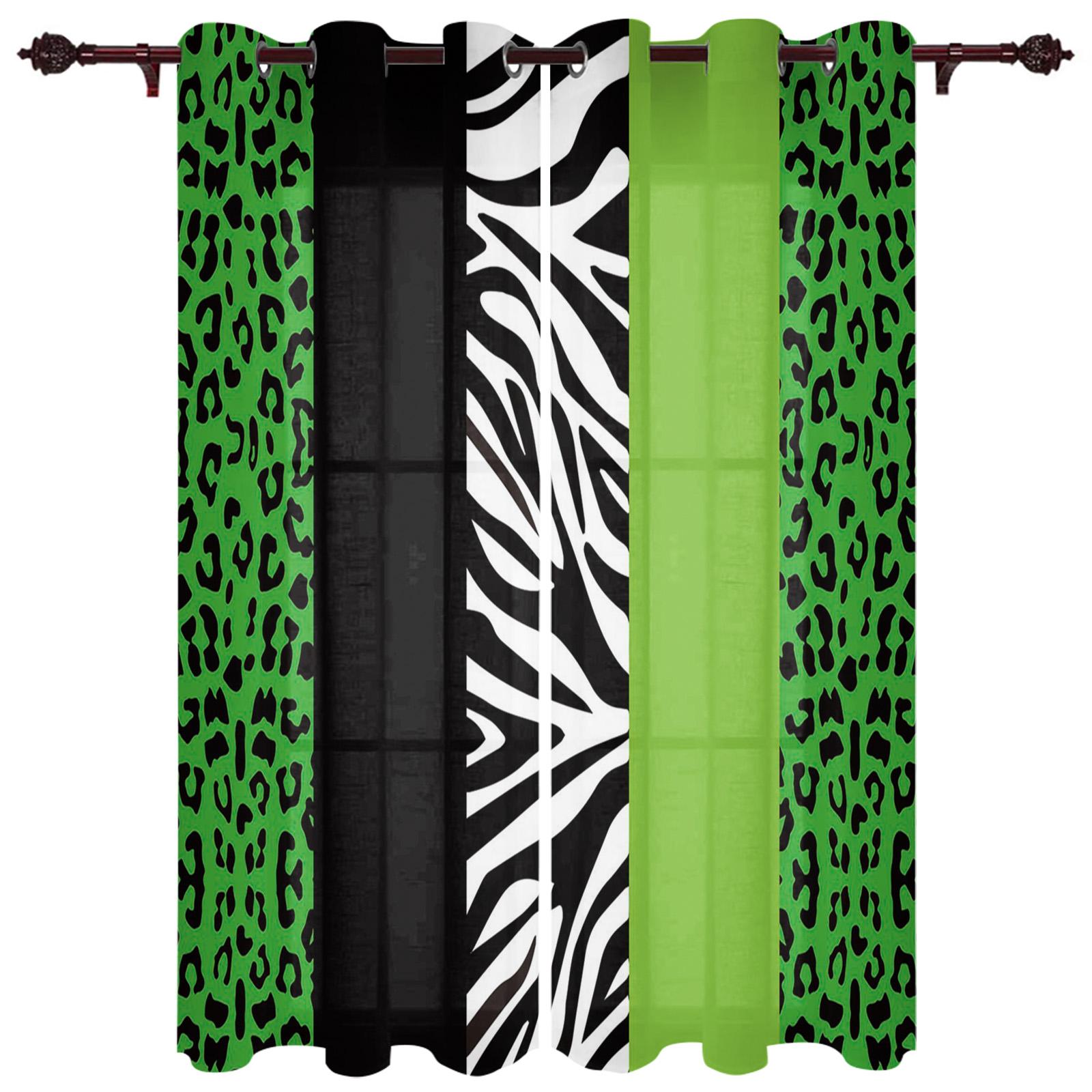 Фиолетовые леопардовые полоски зебры шторы для спальни кухонные шторы для гостиной 135W — фото 12