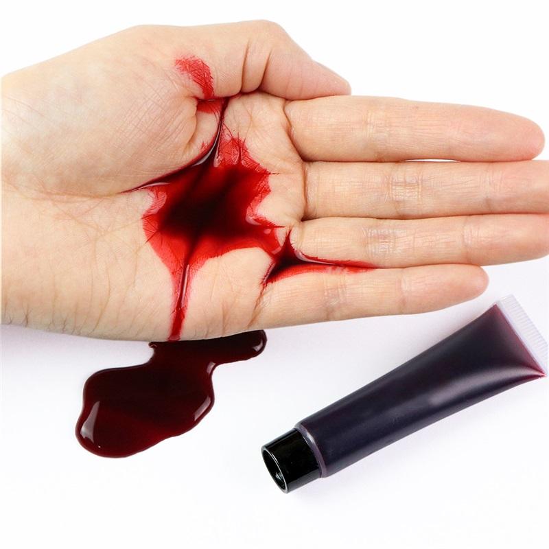2-Pack 60ml Realistic Fake Blood - Premium Formula for Halloween, Vampiro Simulação, Cosplay, Kids Costume & Film Use