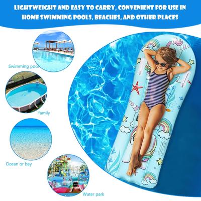 Opblaasbaar Zwembad Matras Flamingo PVC Luchtmatras Zwembad Drijvers Water Drijvend Bed Ligstoel Zwembad Accessoires