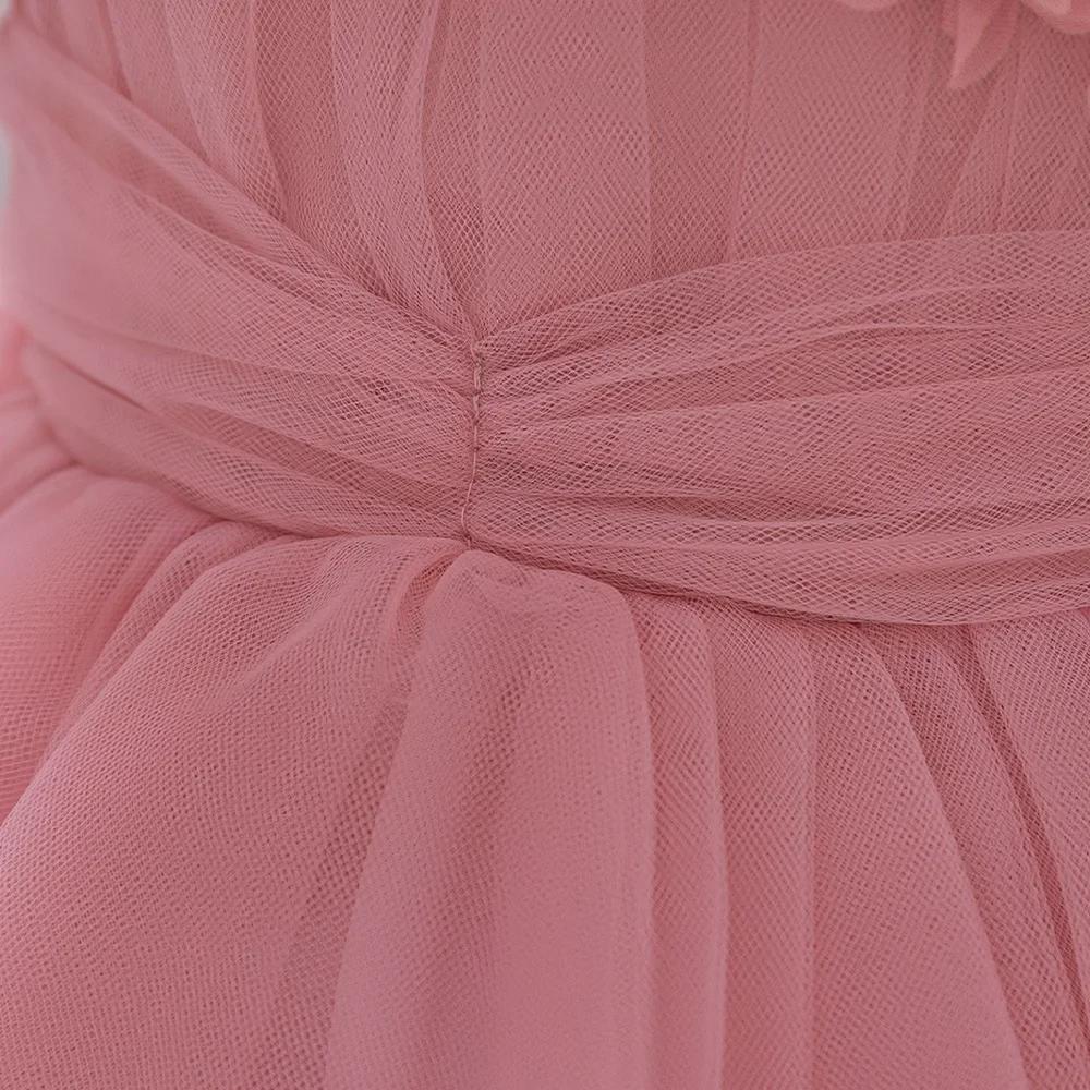 2024 One-Year-Old Baby Sling Princess Dress - Puffy Wedding and Birthday Outfit
