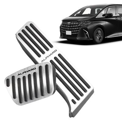 XIKER Verbesserte Toyota Alphard 40er Serie Aluminium Pedalabdeckung, Einfache Installation, Bremse, Kein Bohren